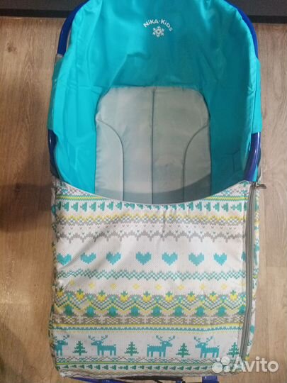 Сиденье-чехол для санок Ника новое