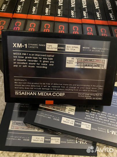 Аудиокассета Media XM-1