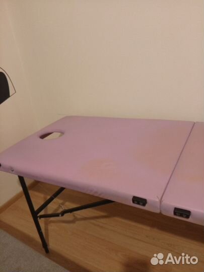 Массажная кушетка складная с отверстием