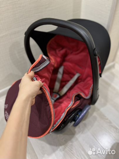 Автокресло 0+ Maxi Cosi + Isofix, переходники