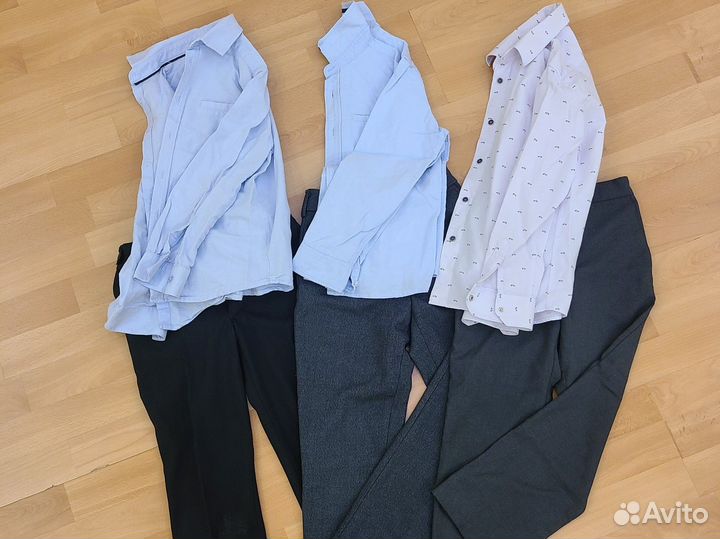 Рубашки и брюки на мальчика