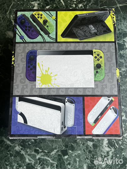 Приставка Nintendo switch oled Splatoon новая