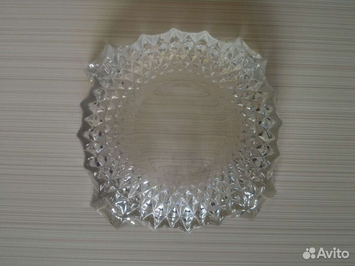 Пепельница хрустальная хрусталь винтаж СССР