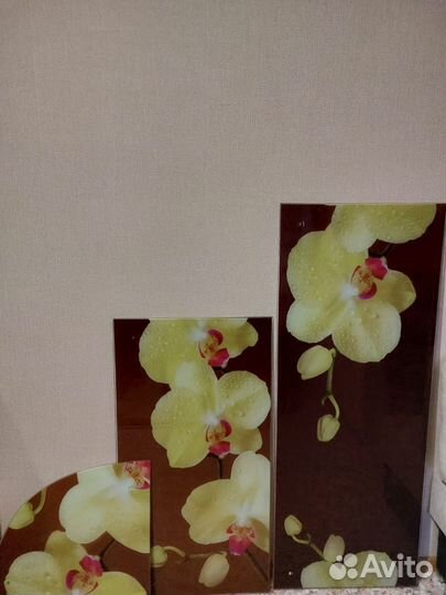 Стеклянный фартук на кухню