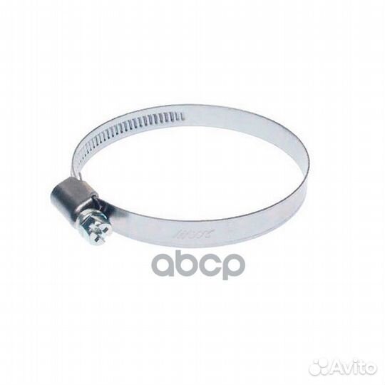 Хомут червячный 50-70мм (нержавеющая сталь) (ши