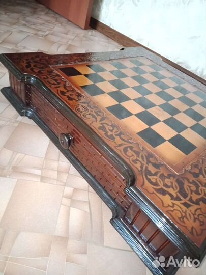 Шахматы и шашки ручной работы