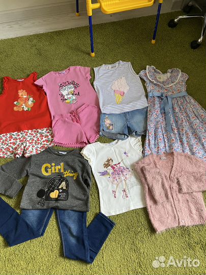 Вещи пакетом на девочку 122 128 Mayoral