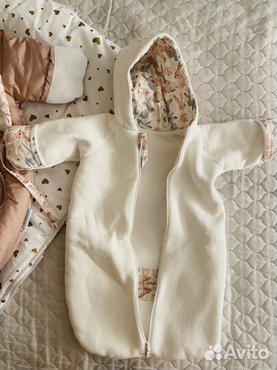 Комбинезон-кокон. Комплект на выписку Lavontenok