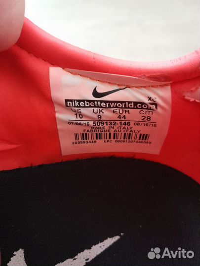 Кроссовки nike шипованные для лёгкой атлетики