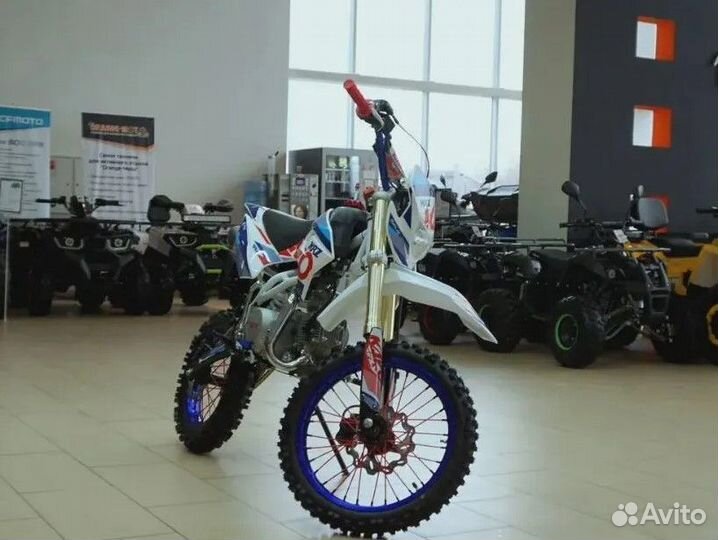 Мотоцикл kayo mini YX125EM pitbike Витрина