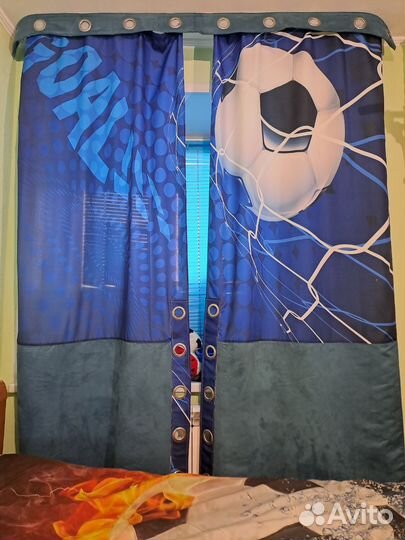 Шторы футбол