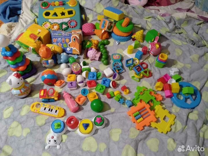 Игрушки пакетом до 3 лет
