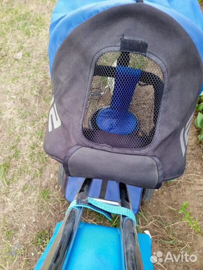 Детский велосипед с родительской ручкой