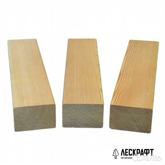 Брусок строганый 50*50*3000 сорт ав