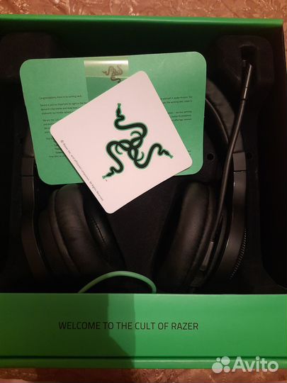 Игровая стерео гарнитура (наушники с микрофоном)