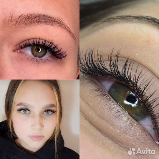 Модель для наращивания ресниц