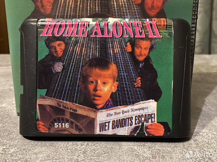 Home Alone 2 Sega картридж стародел биг бокс