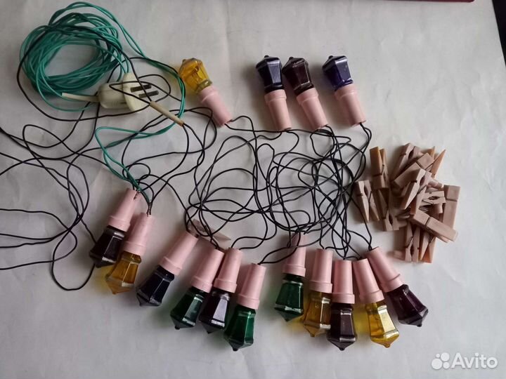 Польский фонарик гирлянда.ссср