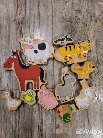 Животные для синего трактора