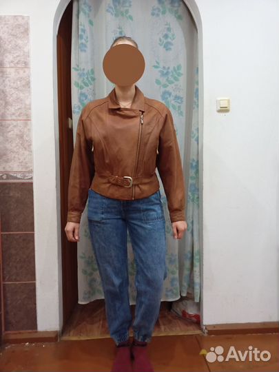 Куртка кожаная женская