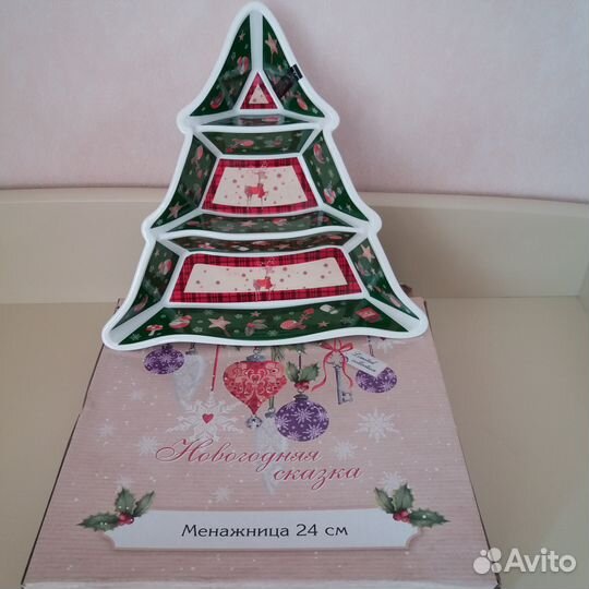Менажница Новогодняя елочка