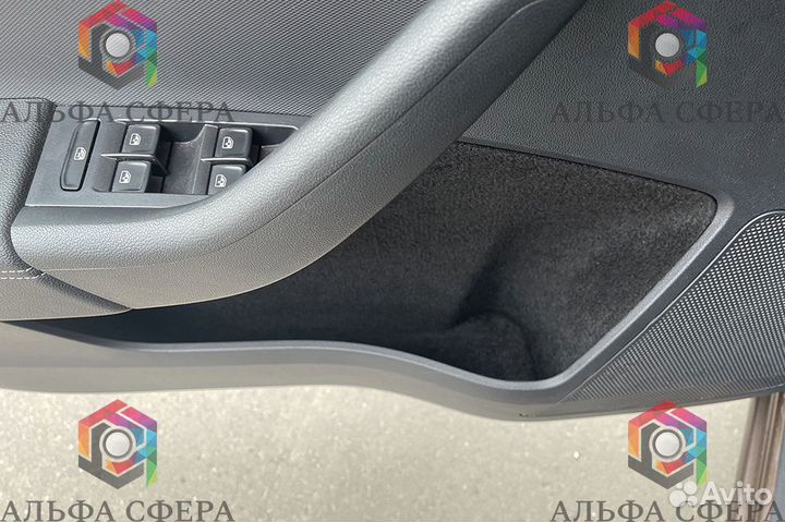 Обшивка в дверные карманы Volkswagen Polo 6 2020