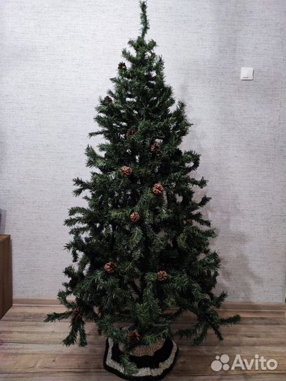 Елка искусственная 180 см бу