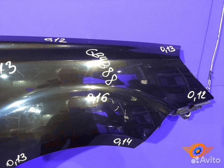 Крыло переднее правое Kia Rio Jb хетчбэк G4EE 1.4L