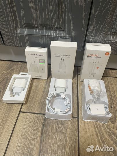 Зарядное устройство 20 w, 67 w