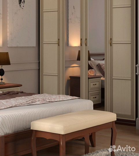 Банкетка Ангстрем Адажио, цвет клён старый