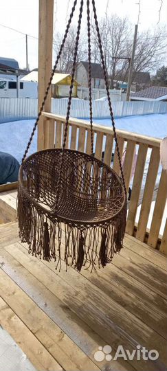 Садовые качели ручной работы