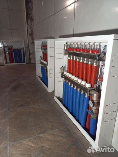 Монтаж систем отопления и водоснабжения