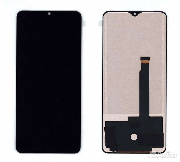 Дисплей для OnePlus 7T Черный - (amoled)