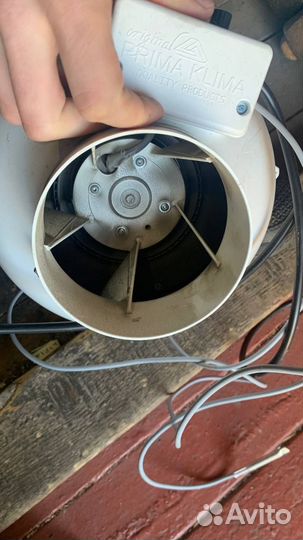 Канальный вентилятор Prima Klima 400 m/h P125-TC 6