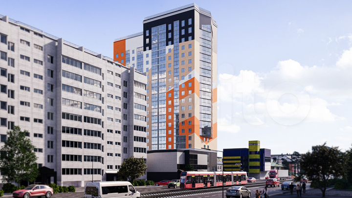 2-к. квартира, 41,7 м², 8/20 эт.