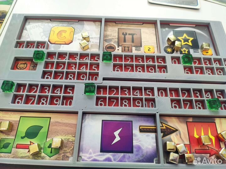 Планшет для настольной игры Покорение Марса