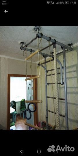 Детская шведская стенка металл