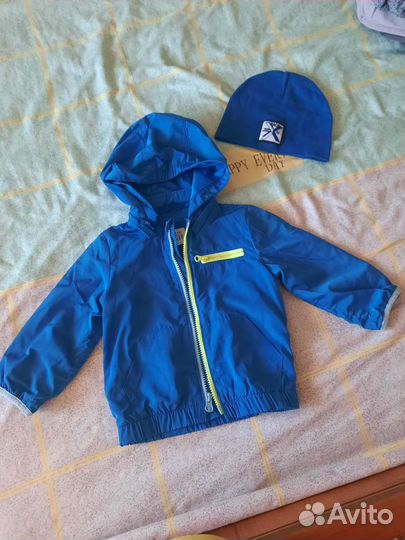 Вещи пакетом на мальчика 74-80 см zara hm