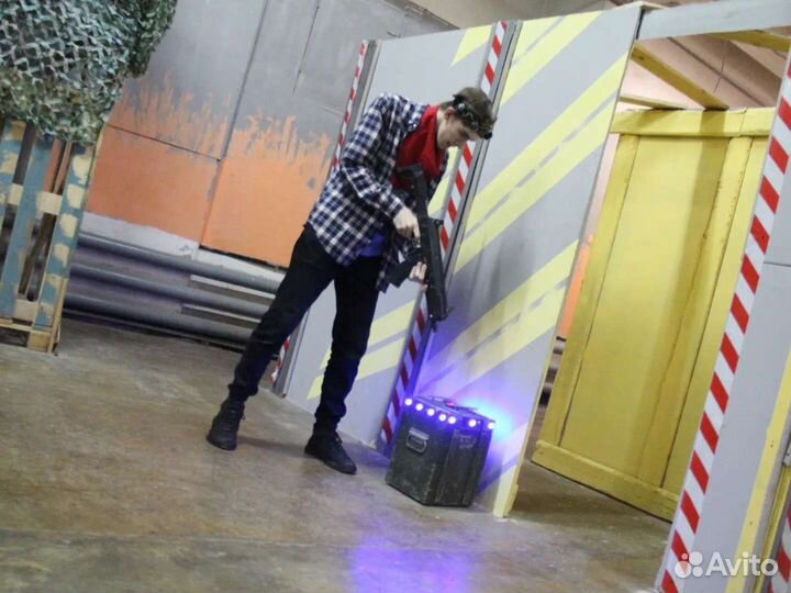 Детский День рождения в формате Лазертаг