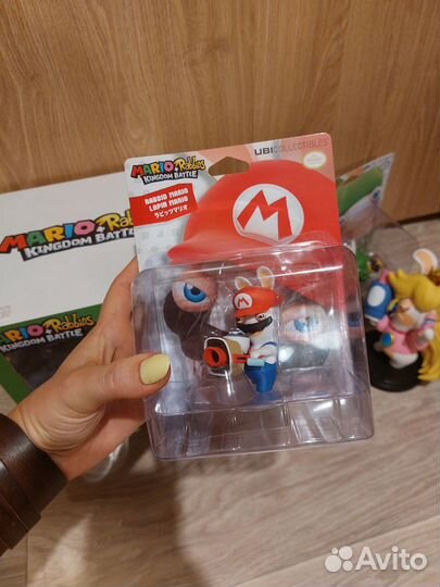 Mario rabbis фигурки, новые и не очень