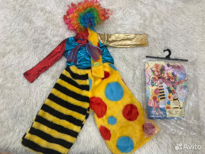 Карнавальный костю Клоун