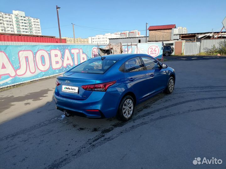 Hyundai Solaris 1.6 AT, 2018, 217 000 км