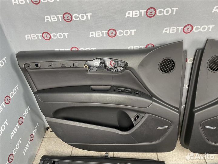 Дверные карты комплект Audi Q7 4L (2007-2010г.в.)