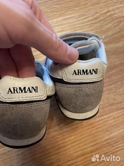 Кроссовки armani junior
