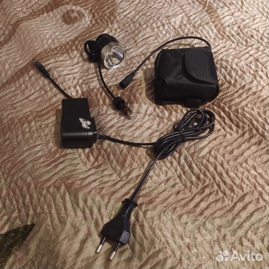 Фара велосипедная с акумулятором супермощная