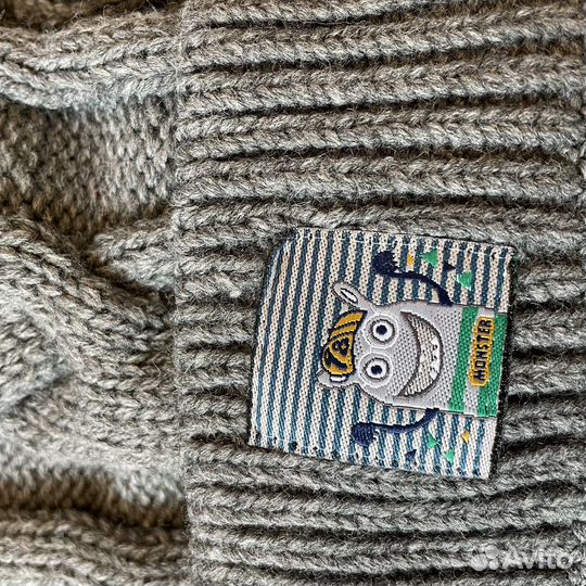 Набор шапка теплая, снуд, перчатки