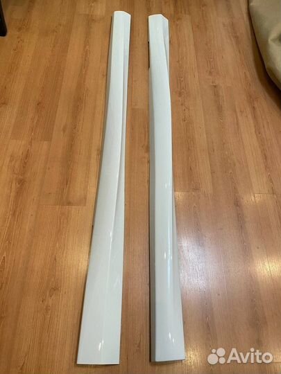 Накладки на пороги Шкода Октавия А7 2013-2020г.в