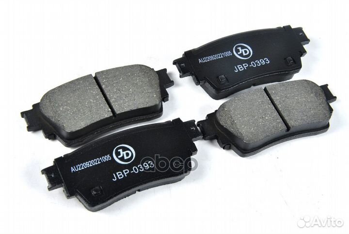 Колодки тормозные, задние JBP0393 Just Drive