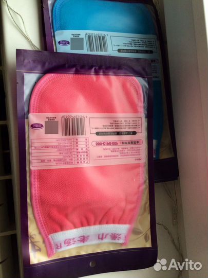 Рукавица кесе. Варежка для массажа-пилинга