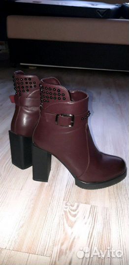 Ботильоны экокожа